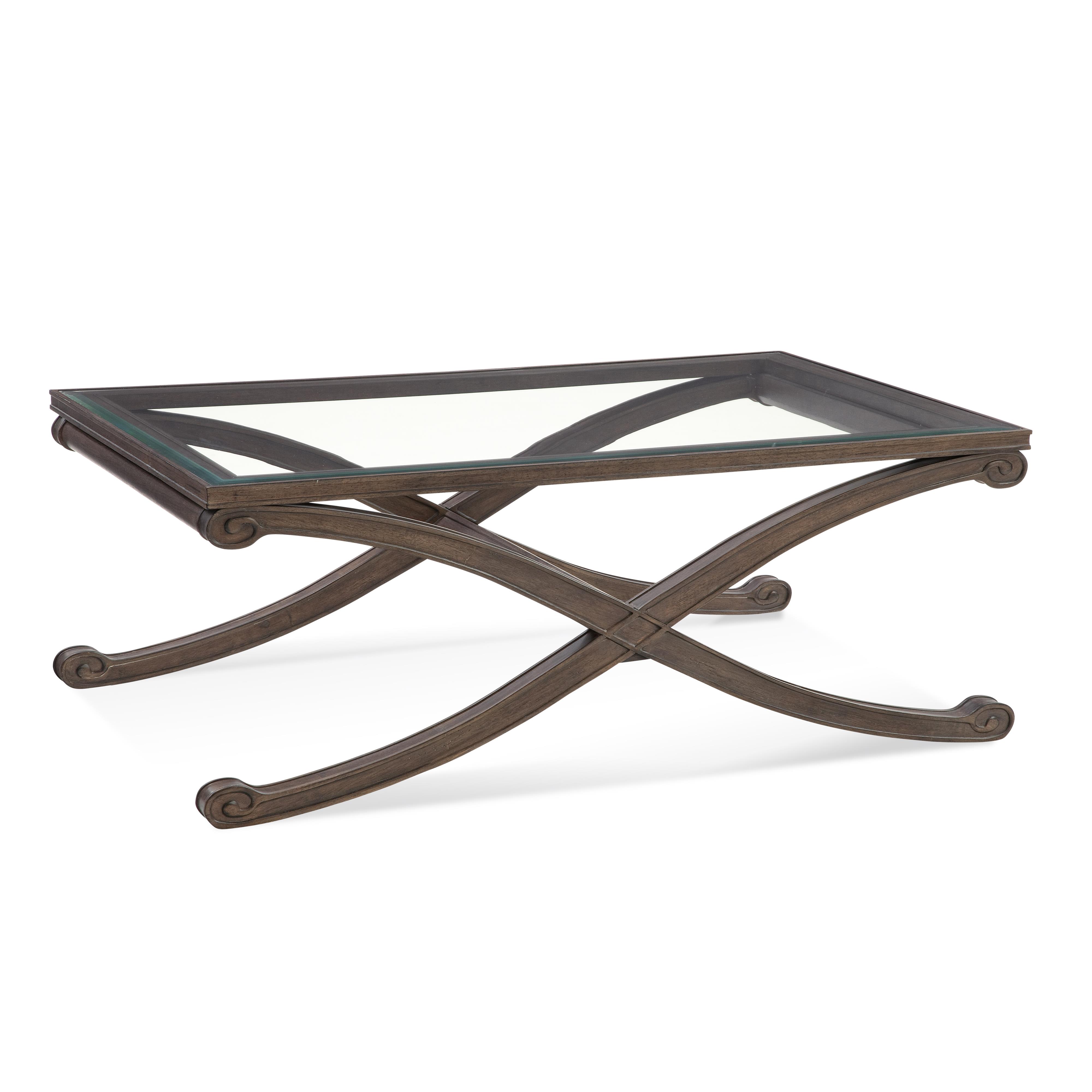 Bassett Mirror Belgian Luxe 1150100 Wellington II Cocktail Table